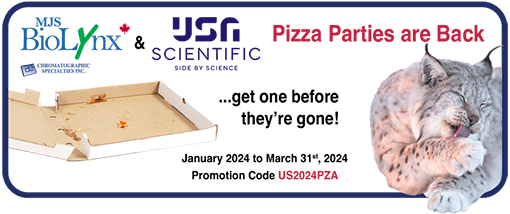 MJS BioLynx & USA Scientific Pizza Parties are Back!