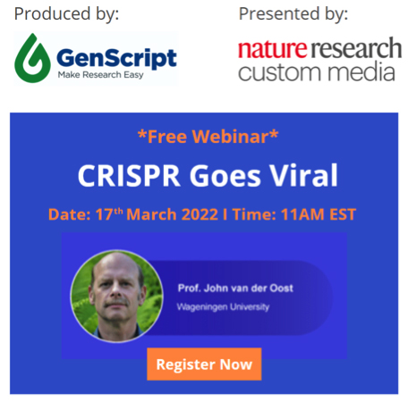 GenScript Webinar:  CRISPR Goes Viral