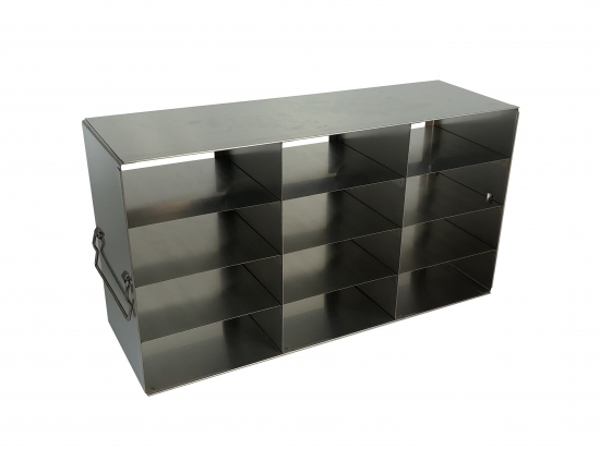 Upright Freezer Rack, for 2" Boxes, 3x4 Configuration