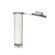 Microcentrifuge Tube, 2.0mL, Self-Standing, with Attached Cap, Natural