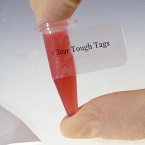 Tough-Tags, 1.05" x 0.5" for Laser Printers