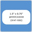 Tough-Tags®, 1.5” x 0.75” for Laser Printers 