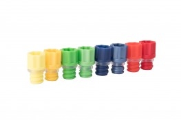 Screw Caps for Internal Thread Tubes in 24-Well Format - in Disposable Cap Carrier