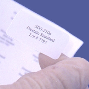 Tough-Tags®, large, 1.28” x 0.5” for Laser Printers