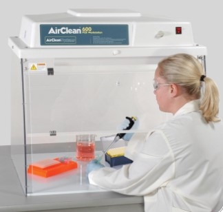 AirClean Systems® Nucleic Acid Workstation Dead Air Box